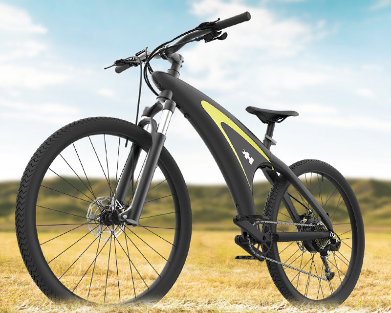 Q5-27,5 Zoll 650W 100KM Langstrecken-9-Gang-Hybrid-Elektrofahrrad