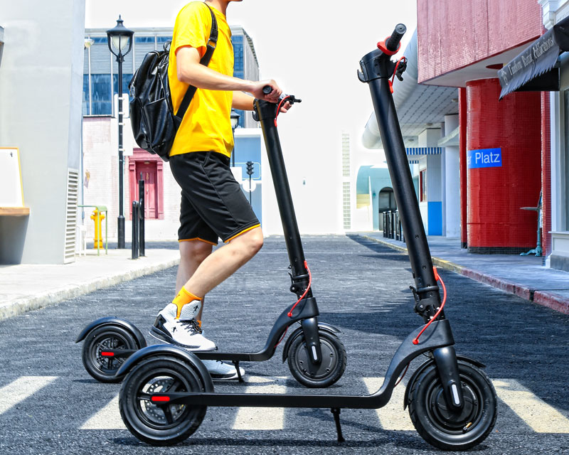 X7-350w 8,5/10 Zoll Reifen 2 Rad Schneller faltbarer Elektroroller f&uuml;r Erwachsene